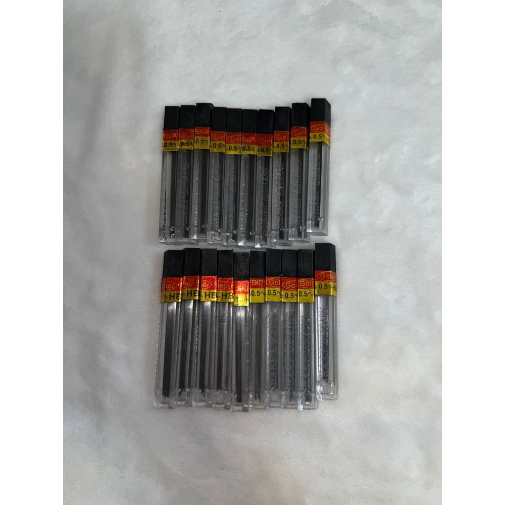 Goller 5mm Mechanical Lead Refills 12/tb  Extra Polymer Leads -  20 Tubes per lo